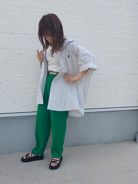 こなつさん（レディース・156cm）の夏コーディネート