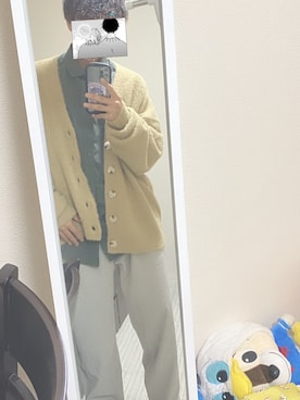 「coca（coca）（コカ）のアイテム（パンツ）」を使った、KENSHIさん（メンズ・167cm）の冬コーディネート