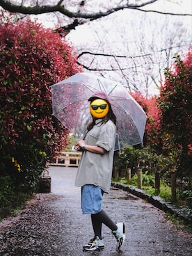 「SILVER TAB（シルバータブ）のアイテム」を使った、ぱんみみさん（レディース・158cm）の夏コーディネート