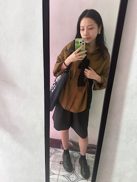 HYR1990さんの「Dr. Martens/ドクターマーチン 1461 3 ホール シューズ 10085001」を使ったコーディネート