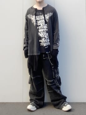 「オリジナル」｜よしおさん（メンズ・175cm）の冬コーディネート