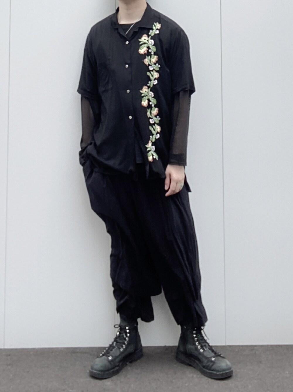 よしお｜Yohji Yamamoto POUR HOMMEのブーツを使ったコーディネート - WEAR