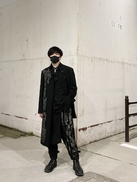 よしお｜Yohji Yamamoto POUR HOMMEのブーツを使ったコーディネート - WEAR