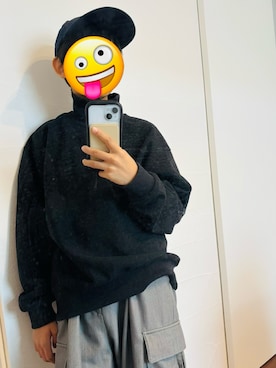 「アイテム（PC・スマホグッズ/家電）」を使った、ゆゐさん（メンズ・152cm）の秋コーディネート