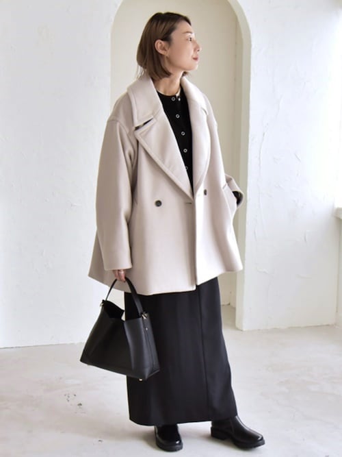 CQ3.CQＣ+ quaranciel: トラック ソール サイドゴア ブーツ（ブーツ