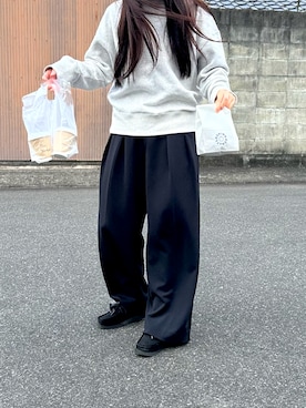 Libさん（レディース・161cm）の冬コーディネート