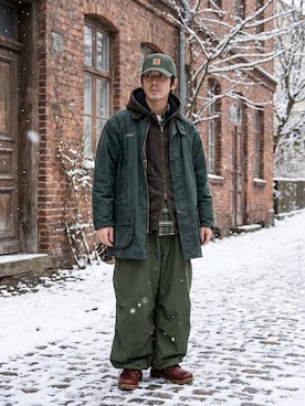 Lok1さん（メンズ・167cm）の冬コーディネート