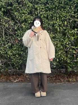 「アイテム（その他トップス）」を使った、ぴさん（レディース・154cm）の冬コーディネート