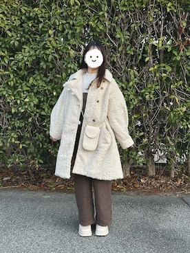 「アイテム（その他アウター）」を使った、ぴさん（レディース・154cm）の秋コーディネート