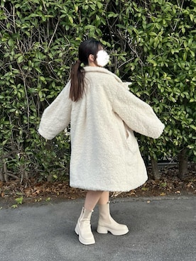 ぴさん（骨格ウェーブ・レディース・154cm）の冬コーディネート