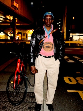 momovibeさん（メンズ・188cm）の秋コーディネート