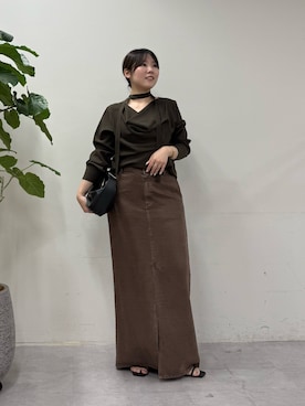 「2.718（ニーテンナナイチハチ）のアイテム」を使った、ranさん（レディース・160cm）の夏コーディネート