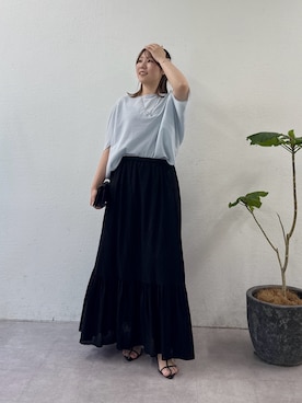 ranさん(レディース・160cm)の夏コーディネート