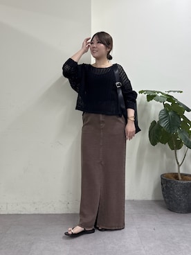 ranさん（レディース・160cm）の夏コーディネート
