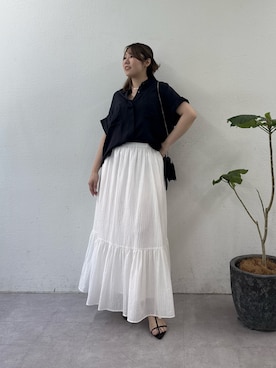 ranさん(レディース・160cm)の夏コーディネート