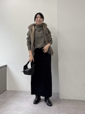 ranさん(レディース・160cm)の秋コーディネート