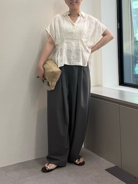 ranさん（レディース・160cm）の夏コーディネート