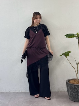 ranさん（レディース・160cm）の夏コーディネート