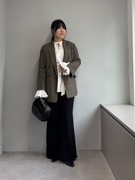 ranさん（レディース・160cm）の秋コーディネート