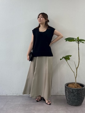 ranさん（レディース・160cm）の夏コーディネート