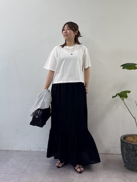 ranさん（レディース・160cm）の夏コーディネート