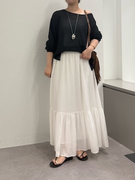 ranさん（レディース・160cm）の夏コーディネート
