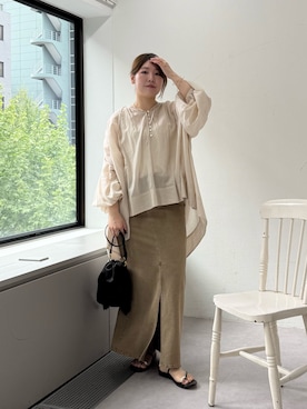 ranさん（レディース・160cm）の夏コーディネート