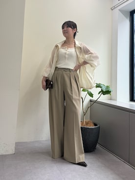 ranさん(レディース・160cm)の夏コーディネート