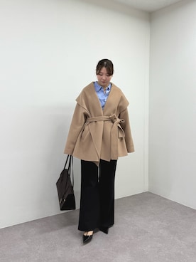 「GALLARDAGALANTE（ガリャルダガランテ）のアイテム（その他パンツ）」を使った、ranさん（レディース・160cm）の秋コーディネート