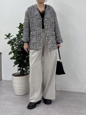 ranさん（レディース・160cm）の冬コーディネート