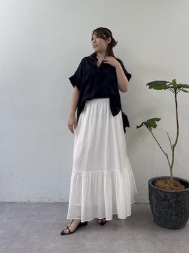 ranさん(レディース・160cm)の春コーディネート