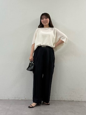 ranさん(レディース・160cm)の夏コーディネート