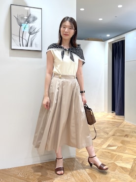 mizukiさん（レディース・161cm）の夏コーディネート