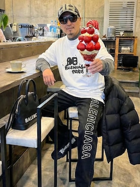 「アイテム（トップス）」を使った、sweetsbanchouさん（メンズ・175cm・60代）の冬コーディネート