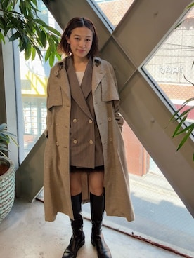 「room153（ルームイチゴサン）のアイテム」を使った、room153 director さん（レディース・153cm）の春コーディネート