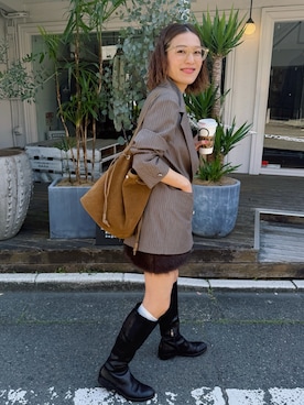 「room153（ルームイチゴサン）のアイテム」を使った、room153 director さん（レディース・153cm）の春コーディネート