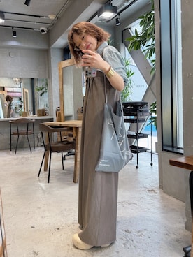 「room153（ルームイチゴサン）のアイテム」を使った、room153 director さん（レディース・153cm）の春コーディネート