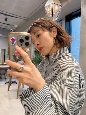 「room153（ルームイチゴサン）のアイテム」を使った、room153 director さん（レディース・153cm）の春コーディネート