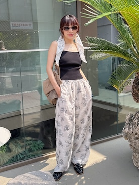 「room153（ルームイチゴサン）のアイテム」を使った、room153  snap さん（レディース・153cm）の夏コーディネート