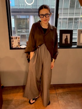 「room153（ルームイチゴサン）のアイテム」を使った、room153 director さん（レディース・153cm）の春コーディネート