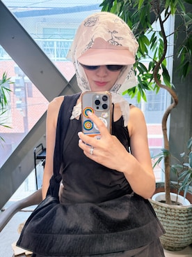 「room153（ルームイチゴサン）のアイテム」を使った、room153  snap さん（レディース・153cm）の夏コーディネート