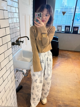 「room153（ルームイチゴサン）のアイテム」を使った、room153 director さん（レディース・153cm）の春コーディネート