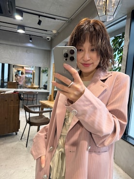 「room153（ルームイチゴサン）のアイテム」を使った、room153 director さん（レディース・153cm）の春コーディネート