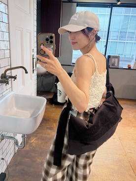 「room153（ルームイチゴサン）のアイテム」を使った、room153  snap さん（レディース・153cm）の夏コーディネート