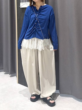 ﾖｺさん（レディース・158cm）の夏コーディネート