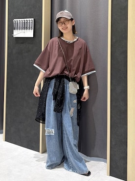 ヨコさん(レディース・158cm)の夏コーディネート