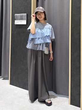 ヨコさん(レディース・158cm)の夏コーディネート