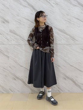 ヨコさん(レディース・158cm)の秋コーディネート