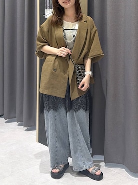 ﾖｺさん（レディース・158cm）の春コーディネート