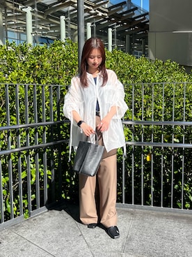 「Lui's（ルイス）のアイテム（シューズ）」を使った、chisaki0402さん（レディース・159cm）の春コーディネート